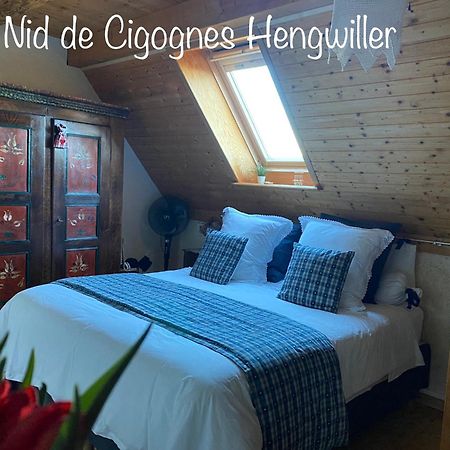 Le Nid De Cigognes Hotel Hengwiller Bagian luar foto