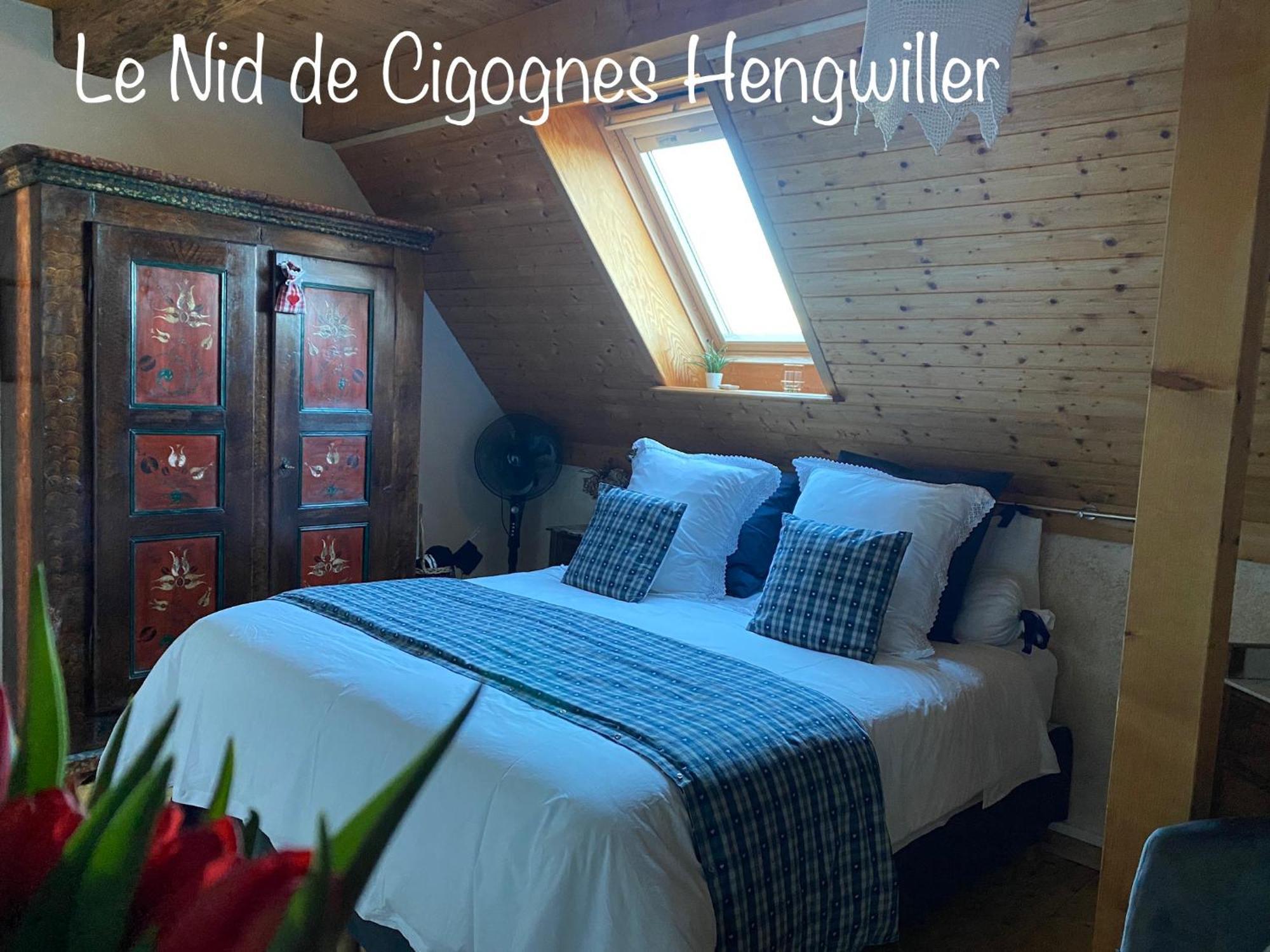 Le Nid De Cigognes Hotel Hengwiller Bagian luar foto