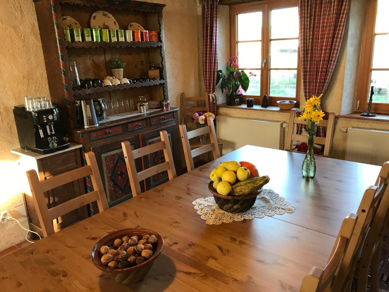 Le Nid De Cigognes Hotel Hengwiller Bagian luar foto