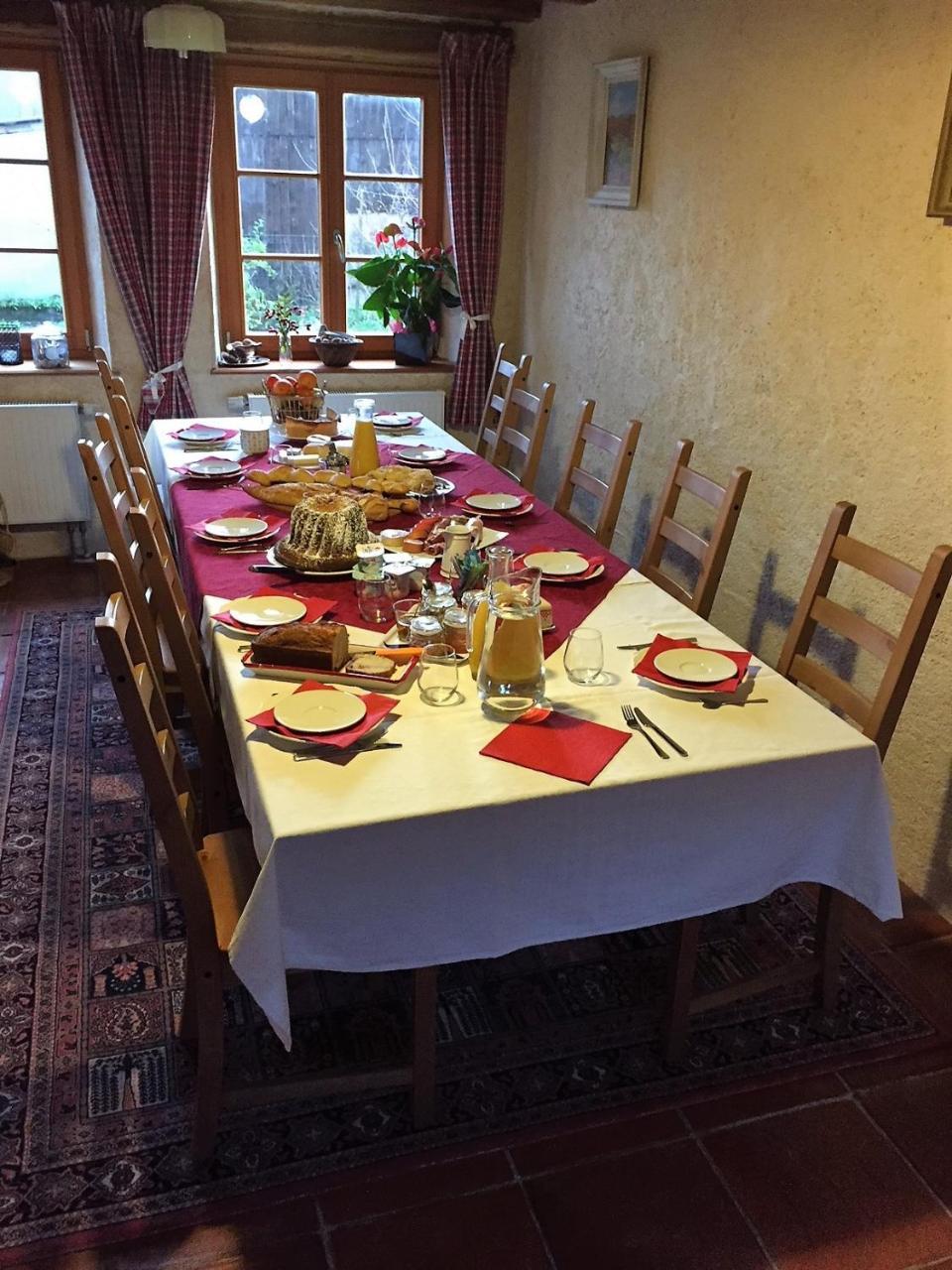 Le Nid De Cigognes Hotel Hengwiller Bagian luar foto
